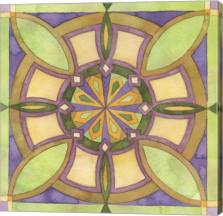 Framed Geometry &amp; Color 6 Print