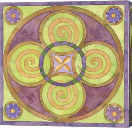 Framed Geometry &amp; Color 8 Print