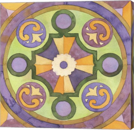 Framed Geometry &amp; Color 9 Print