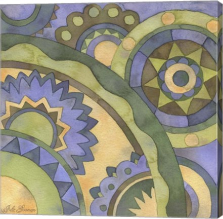 Framed Geometry &amp; Color Part 2 - # 2 Print