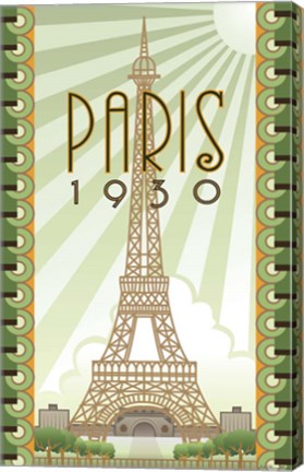 Framed Paris Print