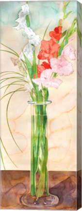 Framed Gladiolas Print