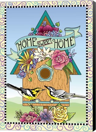 Framed Home Sweet Home Print