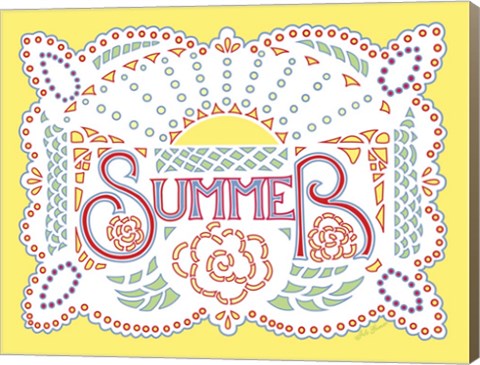 Framed Summer Print
