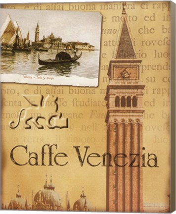 Framed Caffe Venezia Print