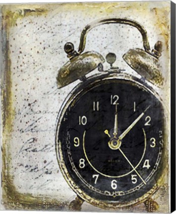 Framed Alarm Clock Print