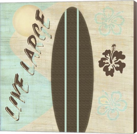 Framed Live Large Print