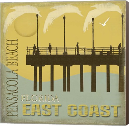 Framed Pensacola Beach Print