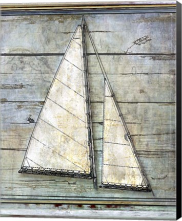Framed Sail II Print