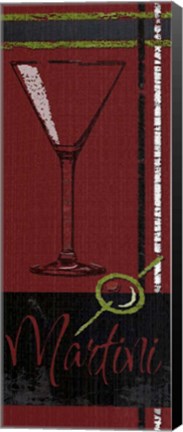 Framed Martini Print