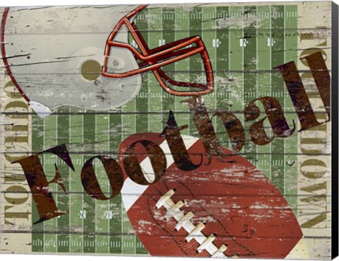Framed Football Print