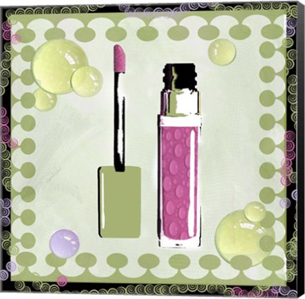 Framed Lip Gloss Print