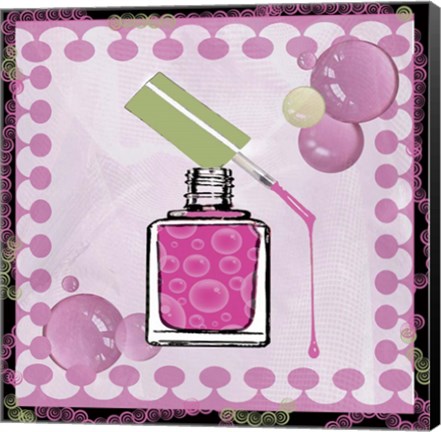 Framed Nail Polish Print