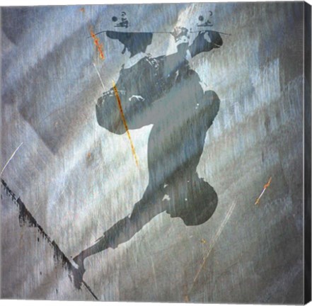 Framed Skater I Print