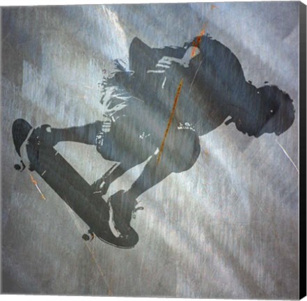 Framed Skater II Print