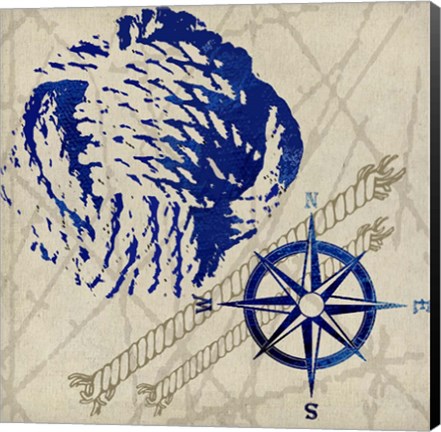 Framed Nautical Rope Print