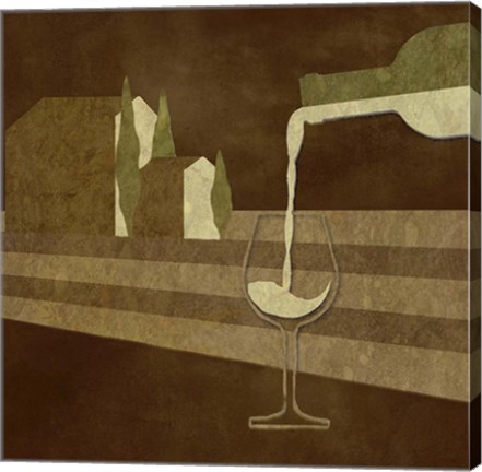 Framed Wine Country Print
