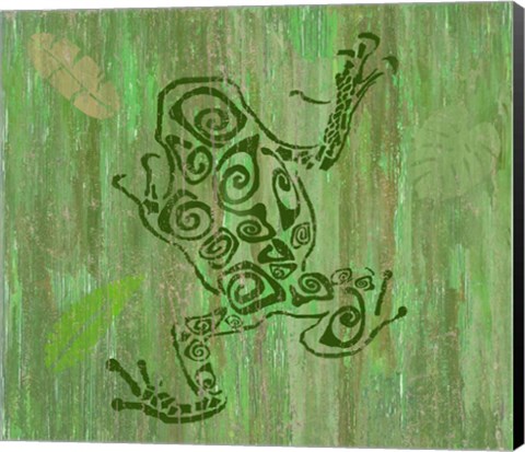 Framed Frog Print