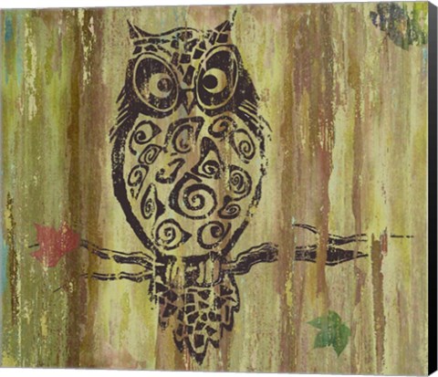 Framed Owl Print