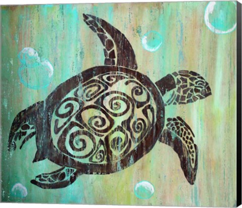 Framed Sea Turtle Print