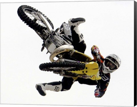 Framed Motocross II Print