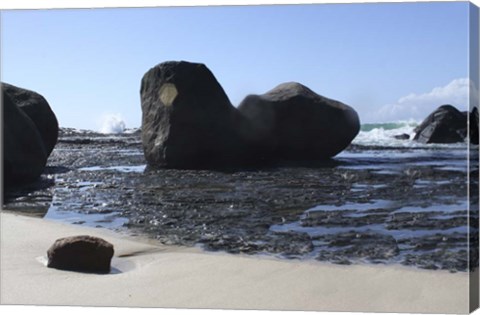 Framed Aussie Rocks 1 Print