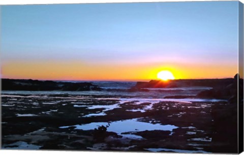 Framed Australian Sunrise Print