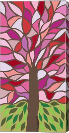 Framed Tree of Life - Pink Print