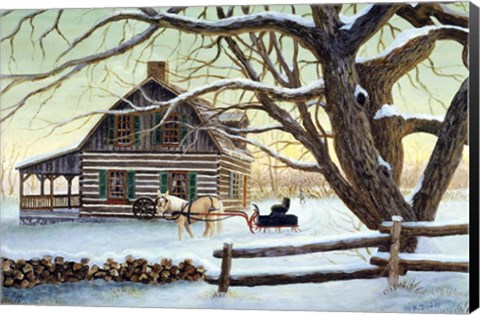 Framed Early Morning Solitude Print