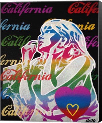 Framed California Love 1 Print