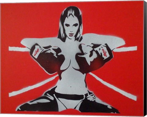 Framed In The Ring Print