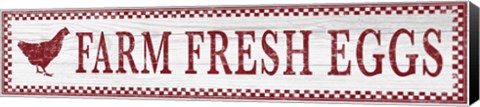 Framed Farm Fresh Eggs, Print