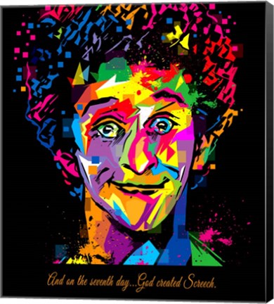 Framed Screech Print