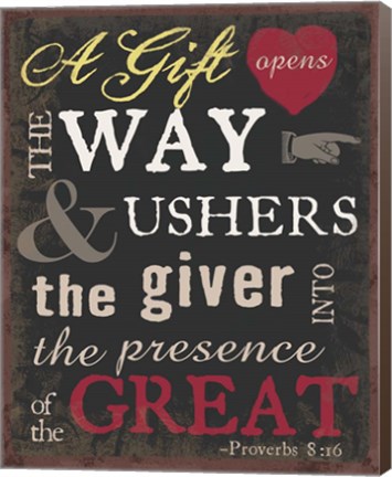Framed Gift 2 Print