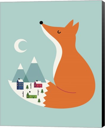 Framed Winter Dreams Print