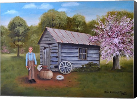 Framed Blacksmith Print