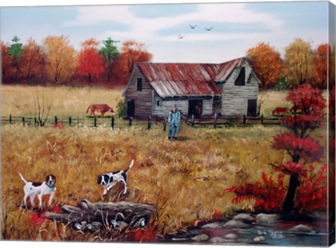Framed Pointers Print