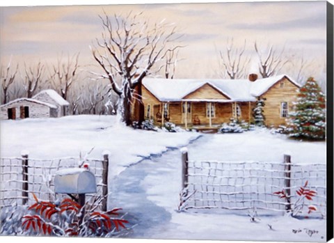 Framed Havner Home Place Print