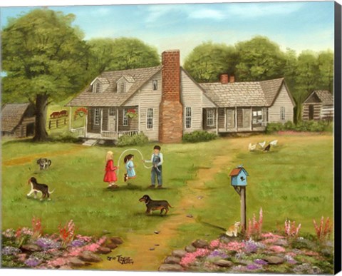 Framed Grandpa&#39;s House Print