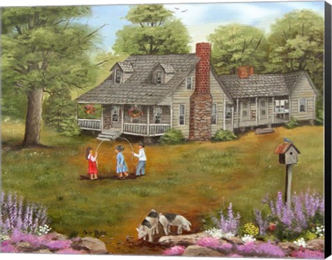 Framed Smith Homeplace Print