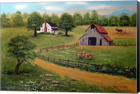 Framed Farm Print