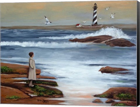 Framed Guiding Light Print