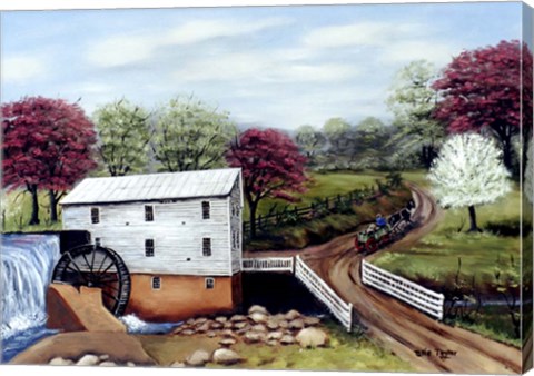 Framed Murray&#39;s Mill 3 Print