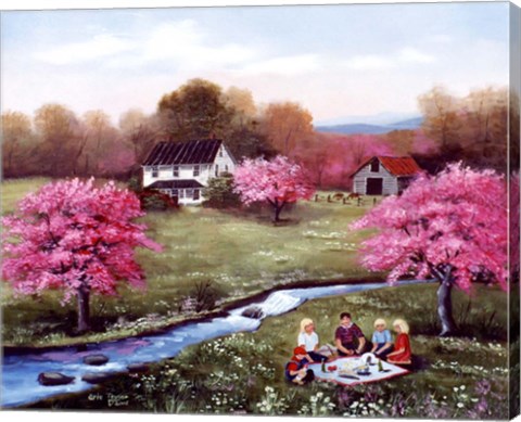 Framed Picnic Print