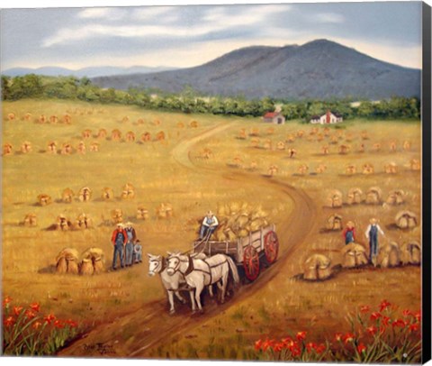 Framed Mountain View Print