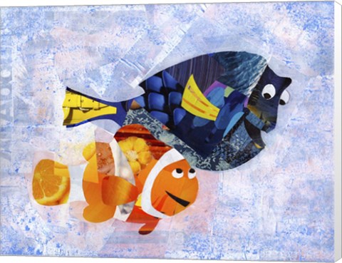 Framed Clownfish Print