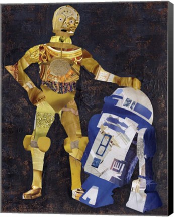 Framed R2D2 Print