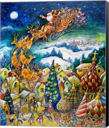 Framed St. Nicholas Print