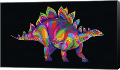 Framed Stegosaurus Print