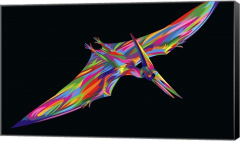 Framed Pterodactyl Print